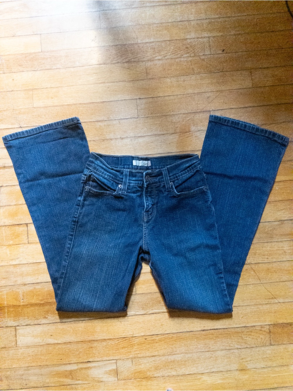 Levi's Blue Flare Wide Leg Jeans Timeless Style